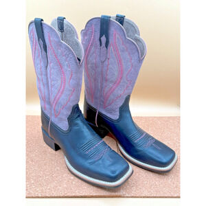 Ariat Prime Time Women's Western 'Cowgirl' Boots in Limousin Black NWOB